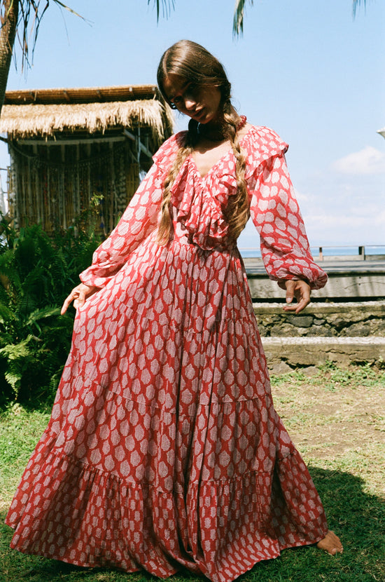 Pari Maxi Dress ~ Sangria