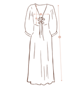 Jasmine Midi Dress ~ Charcoal