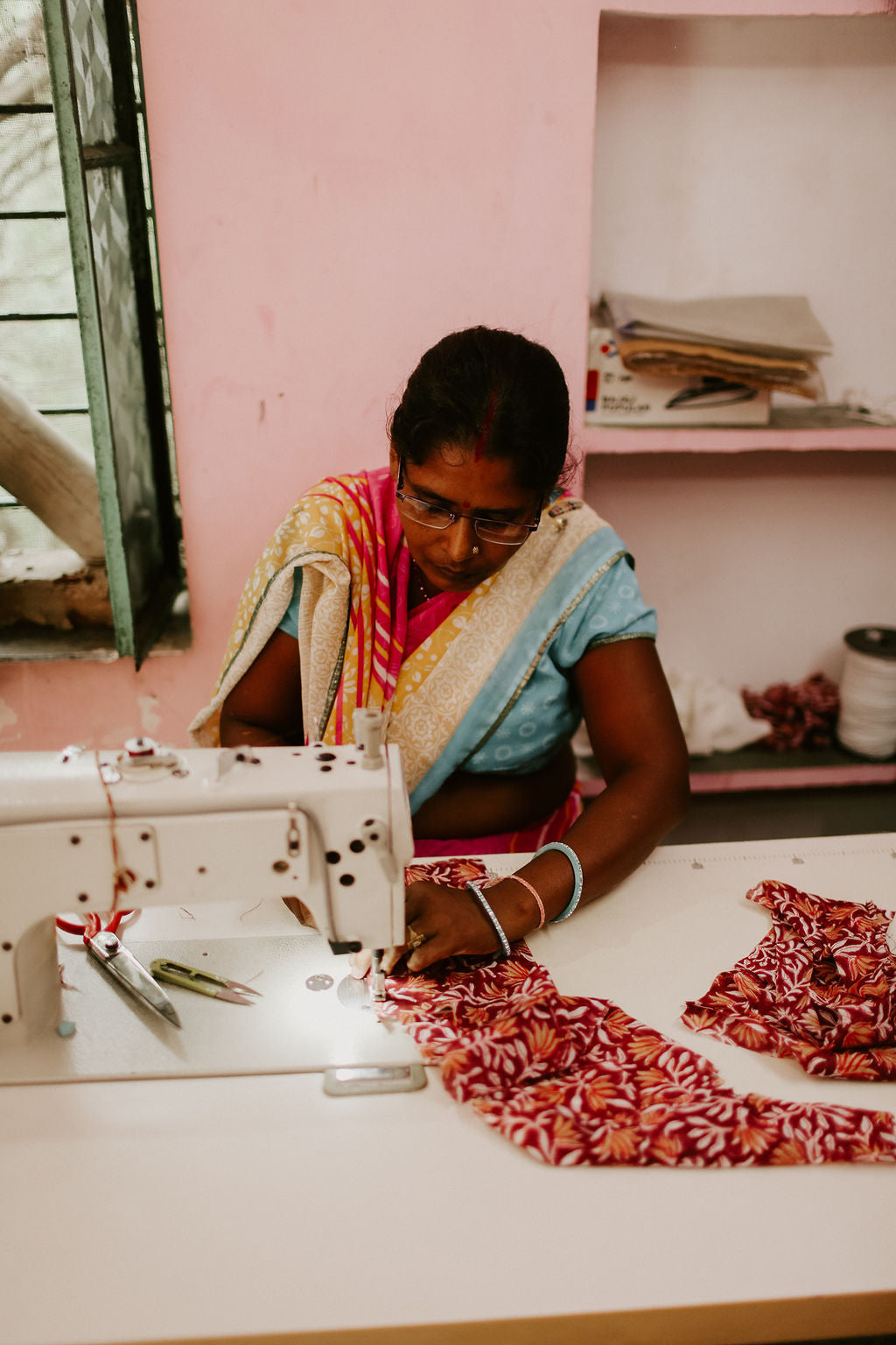 Kyra Midi Dress ~ Sumac