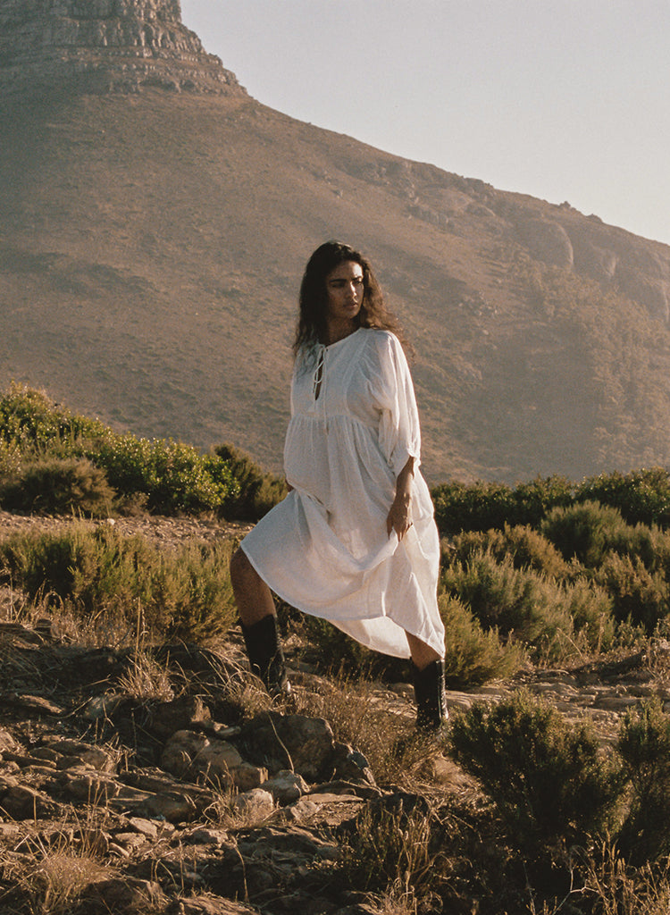 Bhoomi Maxi Dress ~ Sunset