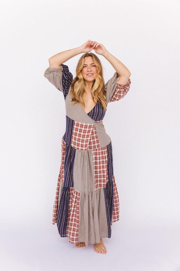 Poet Patchwork Dress