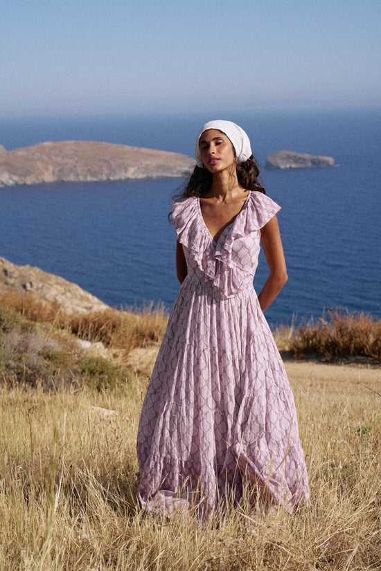 Padma Maxi Dress ~ Amethyst
