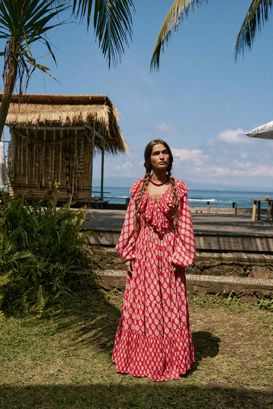 Pari Maxi Dress ~ Sangria