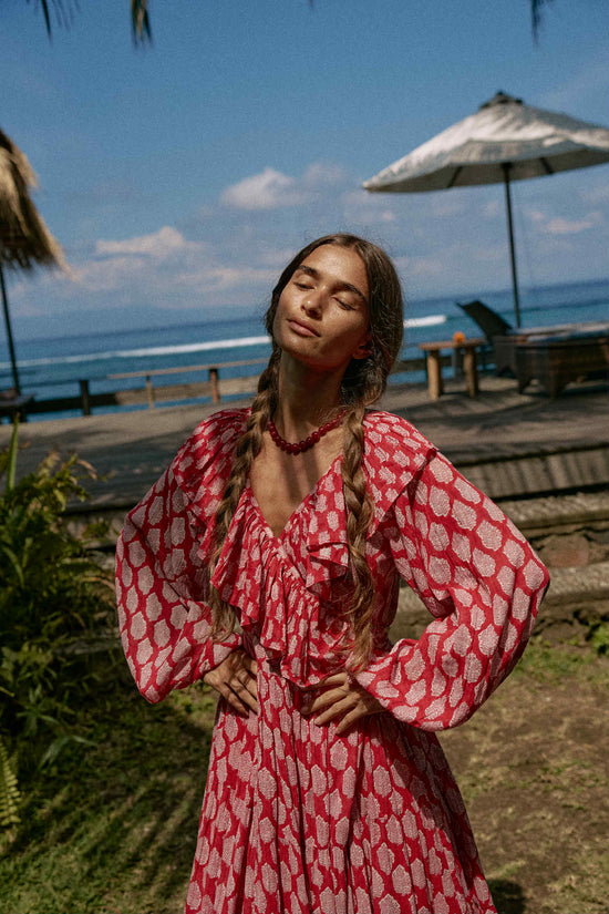 Pari Maxi Dress ~ Sangria